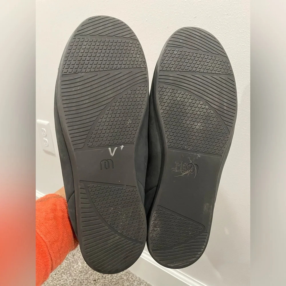 Mahabis Luxe men's black leather slippers, size 43 EU / 10 US - Picture 7 of 11